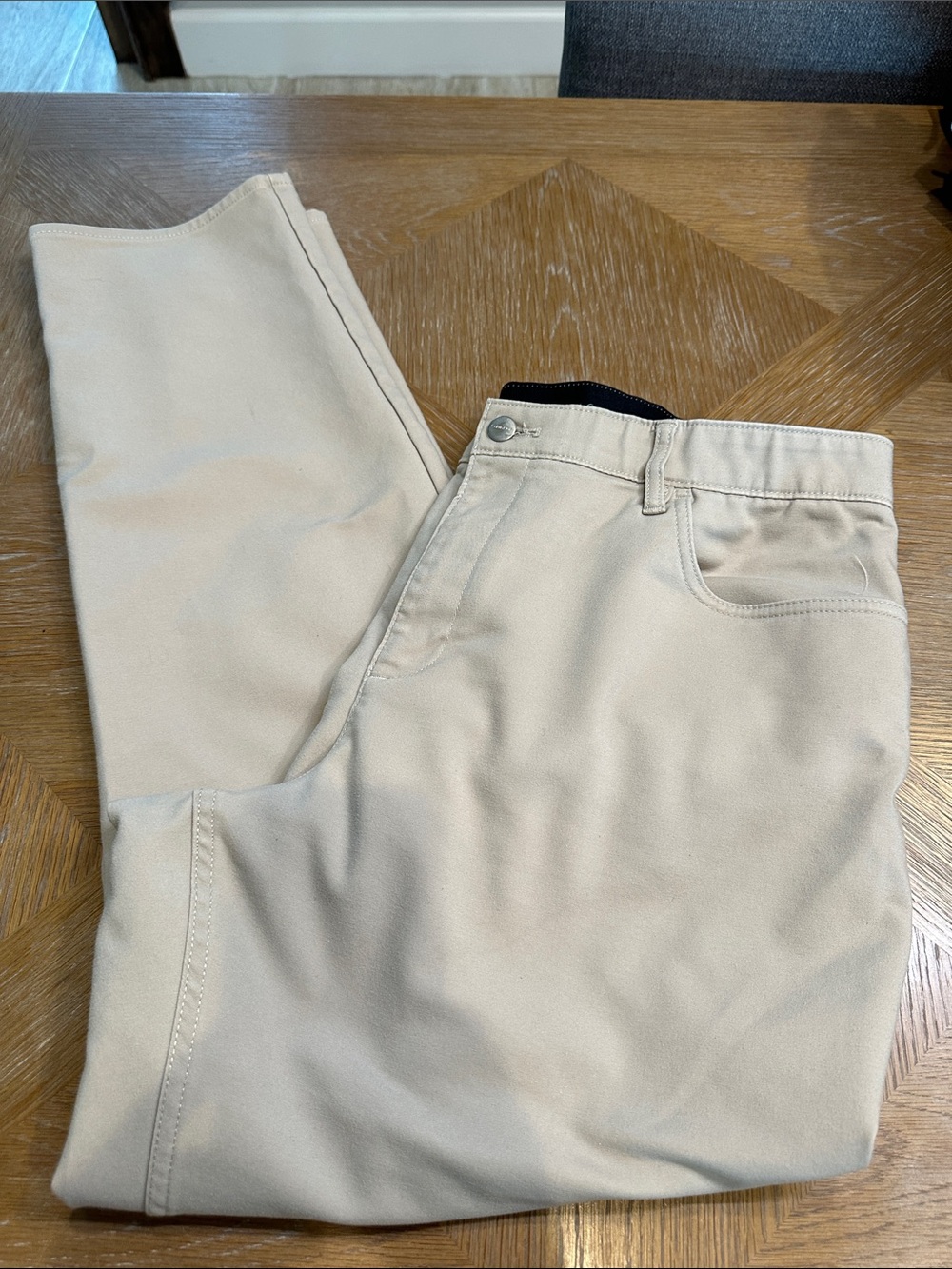 Calvin Klein Men's Chino Pants in Light Beige